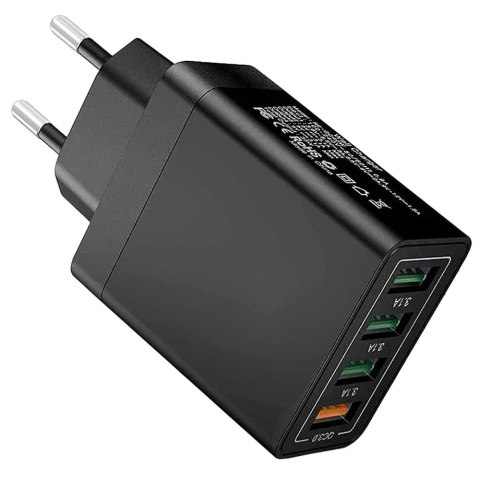 Szybka ładowarka sieciowa 4 x usb quick charge 3.0