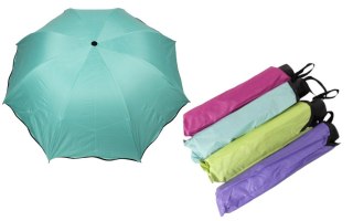 7&7 Parasol składany kolorowy z czarnym spodem 8 drutów wys.90cm SN55353