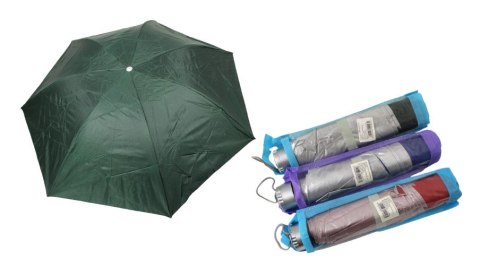 7&7 Parasol składany kolorowy ze srebrnym spodem 8 drutów wys.90cm SN55354