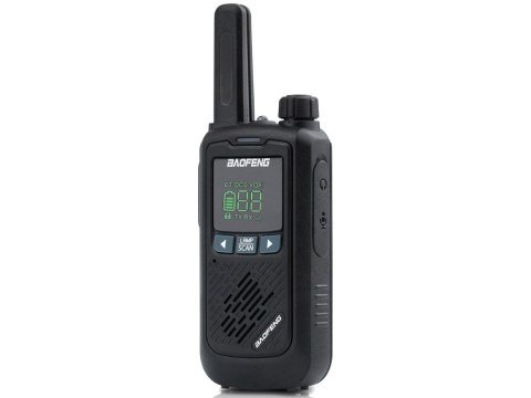 VERK GROUP Krótkofalówki walkie talkie baofeng bf-t17 radiotelefon zestaw latarka 2szt