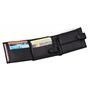 Cedar - portfele , galanteria Portfel skórzany męski N992L-GTN-RFID BLACK
