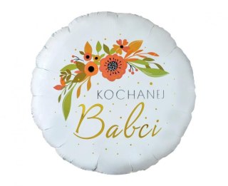 GODAN Balon foliowy Kochanej Babci, ok. 46 cm