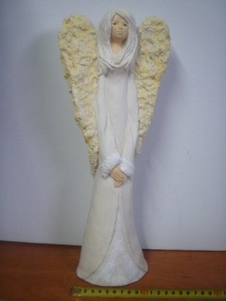 MIM ART ANGELS Anioł 37cm. MAJA Stojący Wysoki II 8002