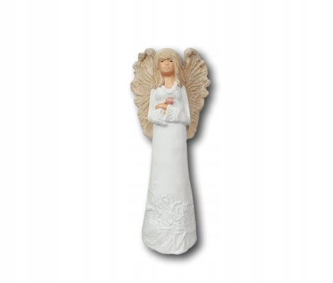 MIM ART ANGELS Anioł stojący wysoki 34cm MARIKA | 8004