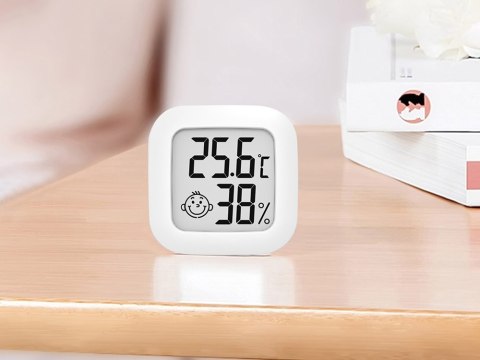 VERK GROUP Cyfrowy termometr stacja pogody higrometr pokojowy 07179