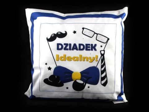 7&7 Poszewka 40x40 cm - DZIADEK Idealny! SN49046-10P