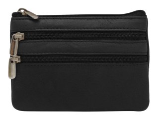 Cedar - portfele , galanteria Skórzane etui na klucze K001-AGN-5212 Black