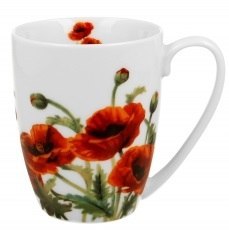 DUO-GIFT Kubek 360ml. classic w koszyczku CLASSIC POPPIES