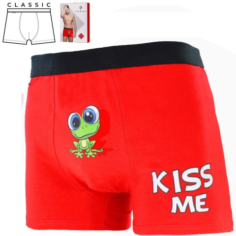 MORAJ Bokserki Walentynkowe Kiss Me MBX600-347 rozm:XL