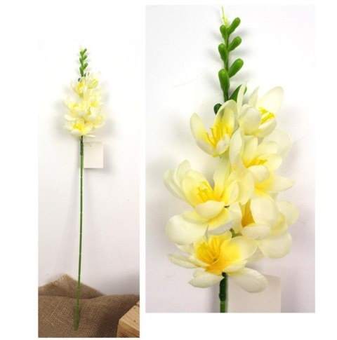 7&7 Kwiat FREZJA wys. 55 cm ECRU WMD-2015A 7&7 Kwiat FREZJA wys. 55 cm ECRU WMD-2015A
