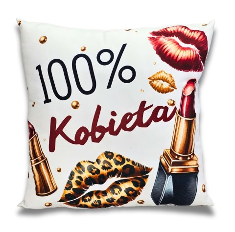CARGO-anioły Poduszka 100% KOBIETA USTA 3335-K2 CARGO-anioły Poduszka 100% KOBIETA USTA 3335-K2