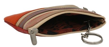 Cedar - portfele , galanteria Skórzane etui na klucze K001-AGN-5236 MULTI