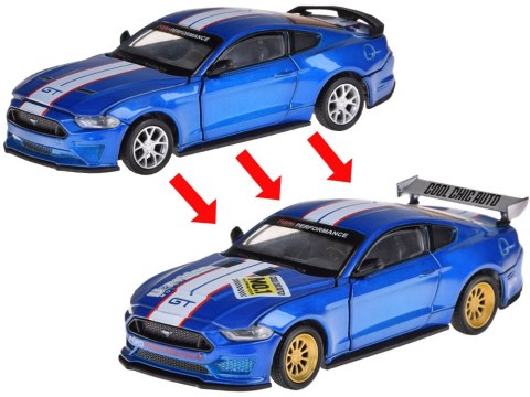 JOKOMISIADA - zabawki Wieliczka Zestaw metalowe auto TUNING licencjonowane Ford Mustang GT 1:42 ZA5057