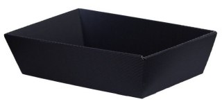PAW - torebki, papiery ozdobne Kosz prezentowy kartonowy 10szt. 39 x 23 x 11cm CZARNY GM-KC-3