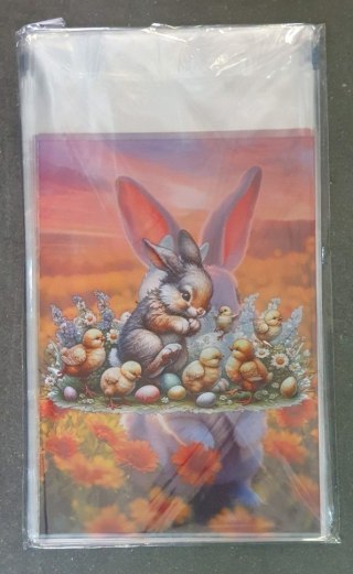 SZYMSIAK Worek foliowy prezentowy 25 x 40cm WIELKANOC 50szt.