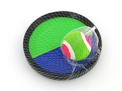 ADAR Zestaw do gry 'catch ball' 19cm siatka