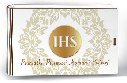 CARGO-anioły Banknotówka z życzeniami KOMUNIA ŚW IHS