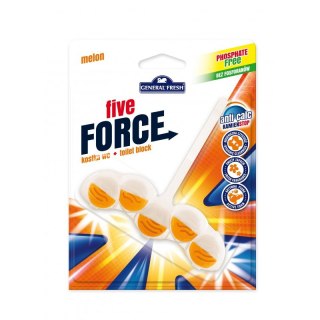 POL-HUN Kostka do wc FIVE FORCE melon