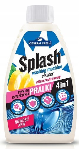 POL-HUN Płyn do czyszczenia pralki 4w1 citrus 250 ml General Fresh Splash