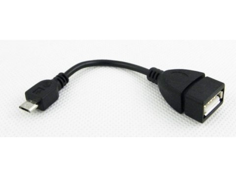 Kabel przejściówka micro USB Adaptor OTG Host USB 5szt